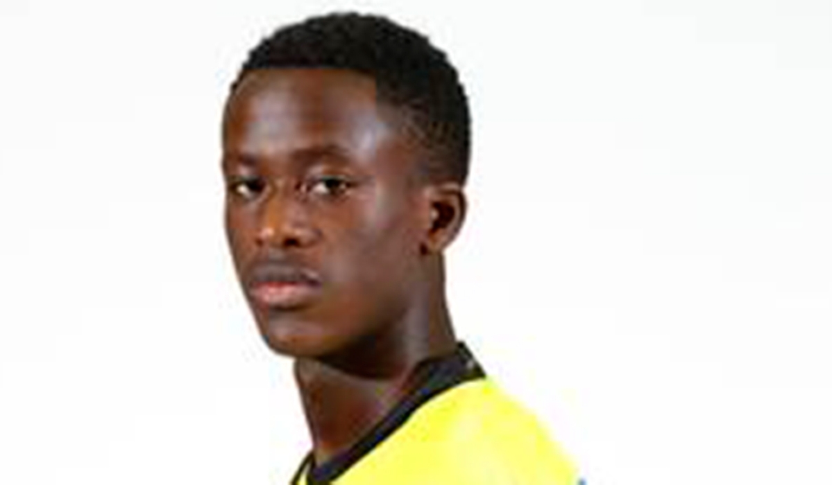 20 year-old Glen Habimana was born to
Rwandan parents in Belgium and is hoping to make his debut when Rwanda plays Guinea Equatorial in a friendly . Net photo.