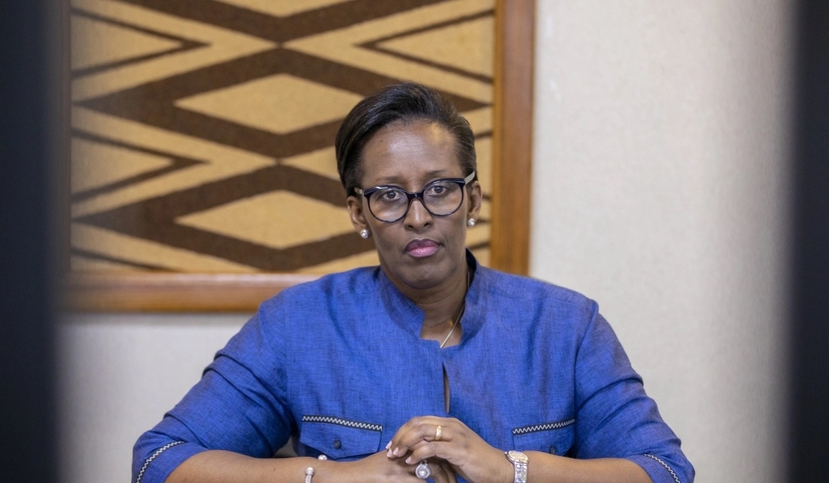 First Lady Jeannette Kagame.