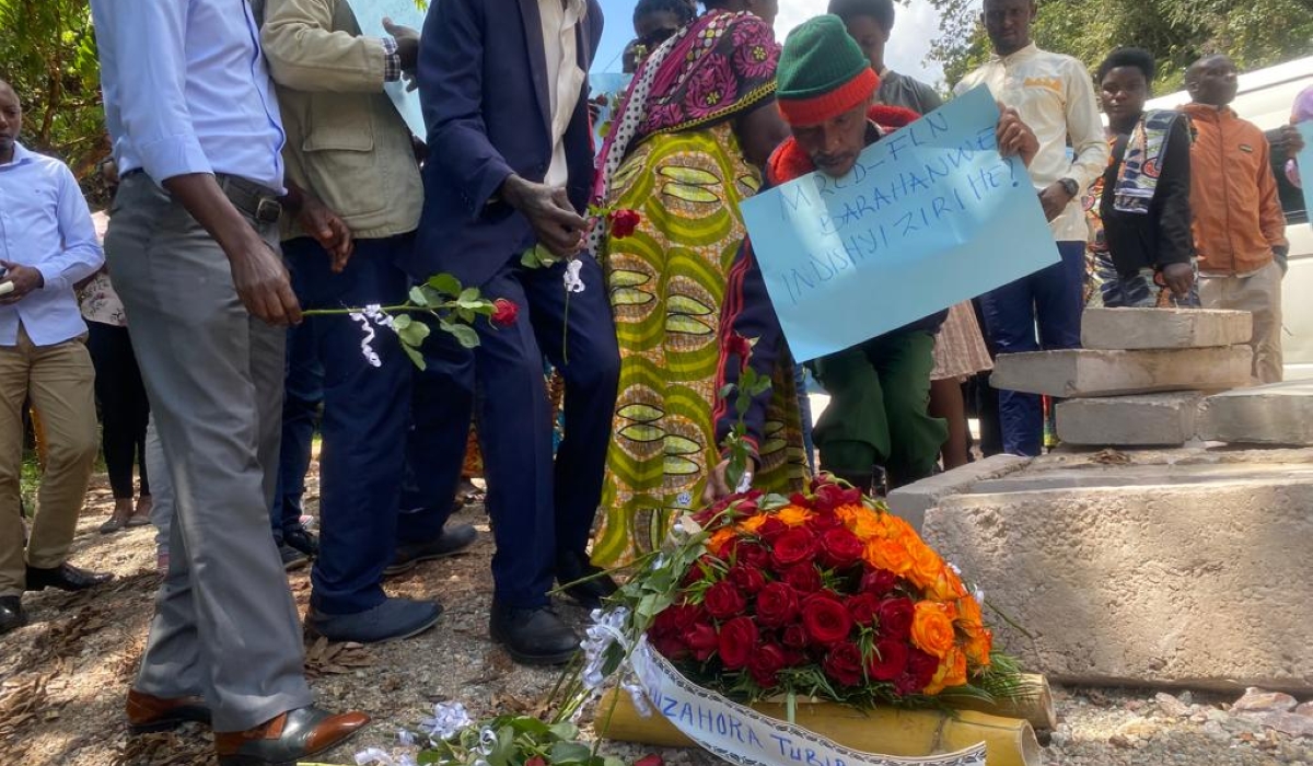 On Friday, victims of the MRCD-FLN terrorist attacks have been commemorated by their relatives, friends and survivors, marking four years after the first attack. Photos by Moise Bahati