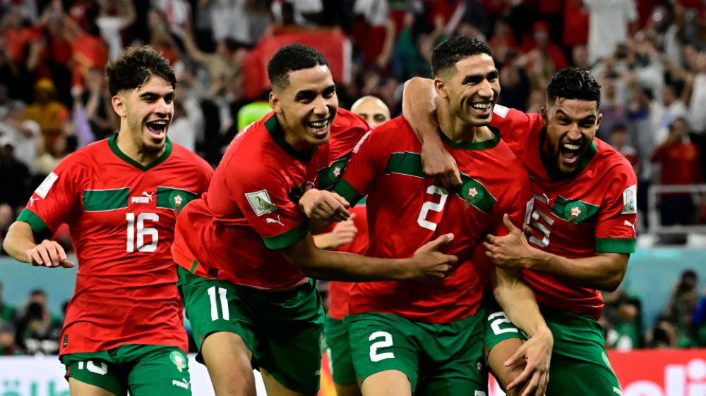 Morocco topped Group F which involved Croatia, Belgium and Canada by amassing seven points. They drew goalless with Croatia, beat Belgium 2-0 and defeated Canada 2-1. Net photo.