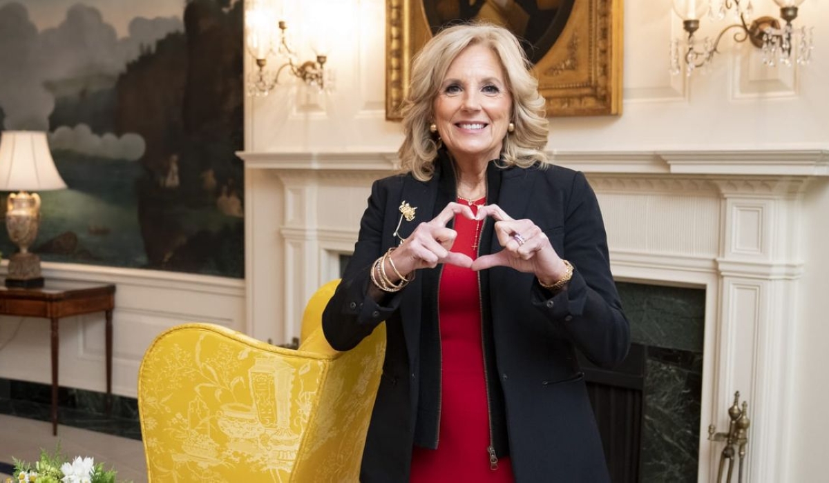 US First Lady Jill Biden. PHOTO WHITE HOUSE