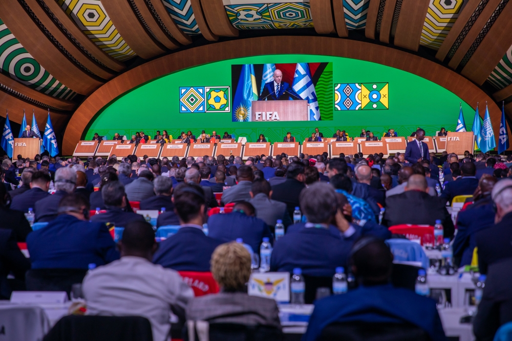 key moments from the FIFA Congress in Kigali