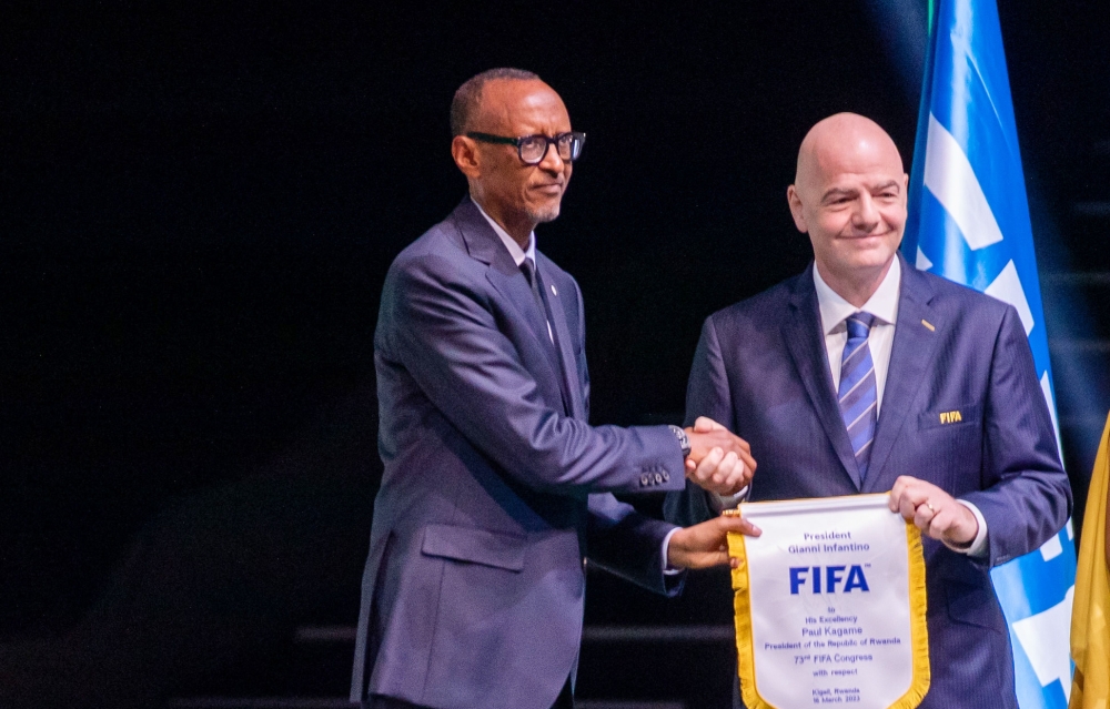 key moments from the FIFA Congress in Kigali