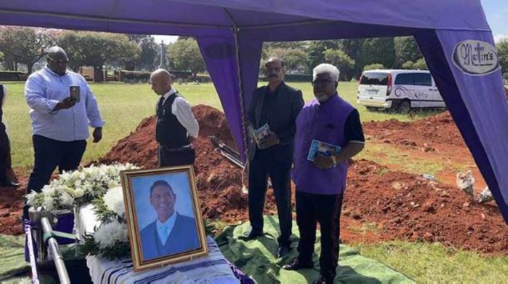 Gauteng pastor Siva Moodley has been buried, nearly 600 days after he died from an illness. Picture: Destiny Church