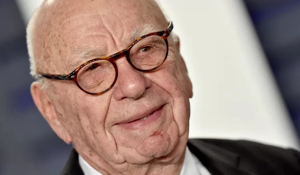 Rupert Murdoch, now aged 92, pictured in 2019 in California. Getty images