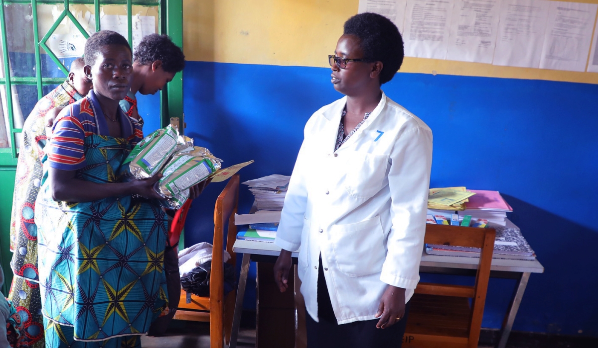 The ‘Shisha Kibondo’ porridge, provided to vulnerable pregnant women at Munini Health Centre, is essential to the health of the woman and her unborn child.