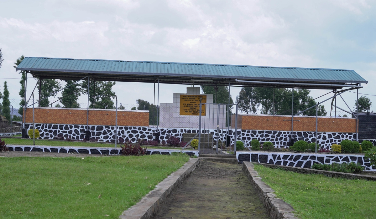 Bigogwe memorial site in Rubavu District. Bodies have been temporarily moved to Nyundo memorial site to pave way for the renovation and expansion of Bigogwe memorial site. Dan Nsengiyumva