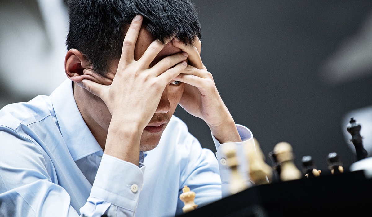 Ding Liren scored a crucial victory in game four on Thursday, April 13.