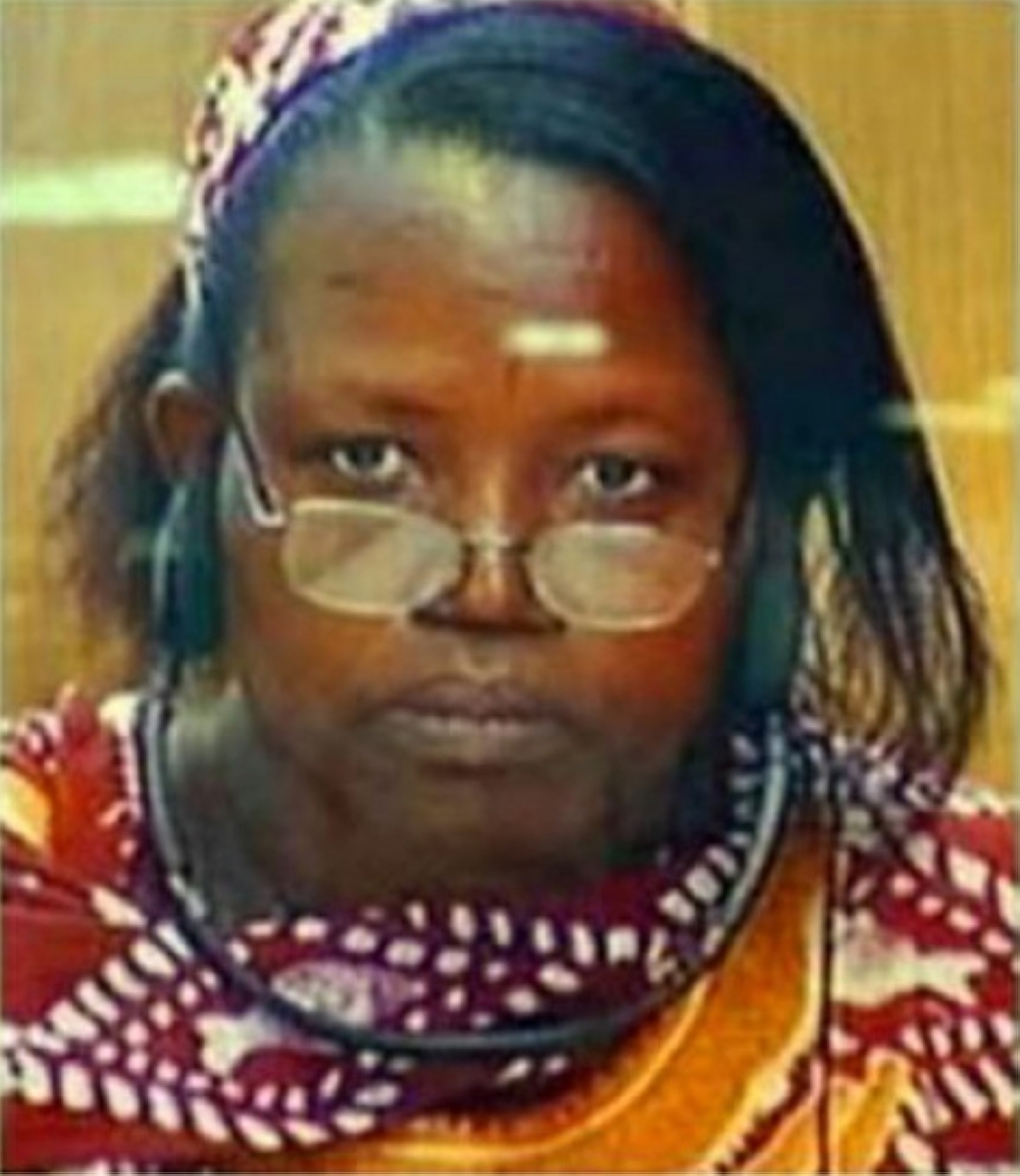 Pauline Nyiramasuhuko. Internet photo