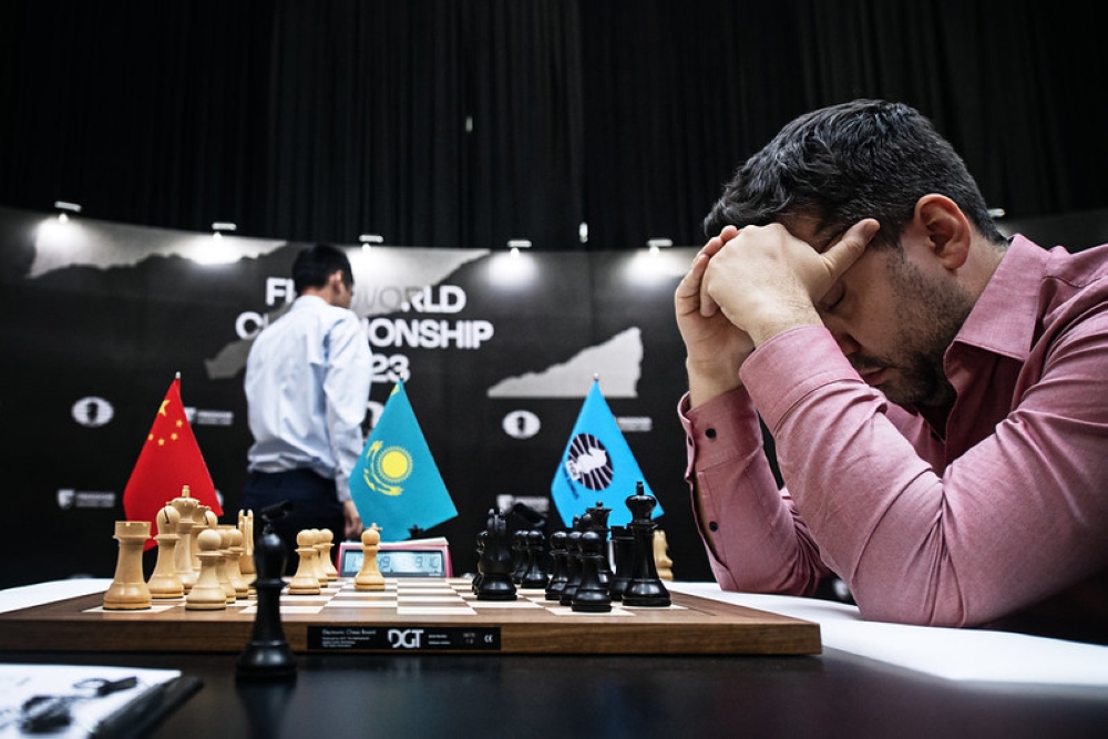 World Chess Championship 2023: Game 8 Highlights — Eightify