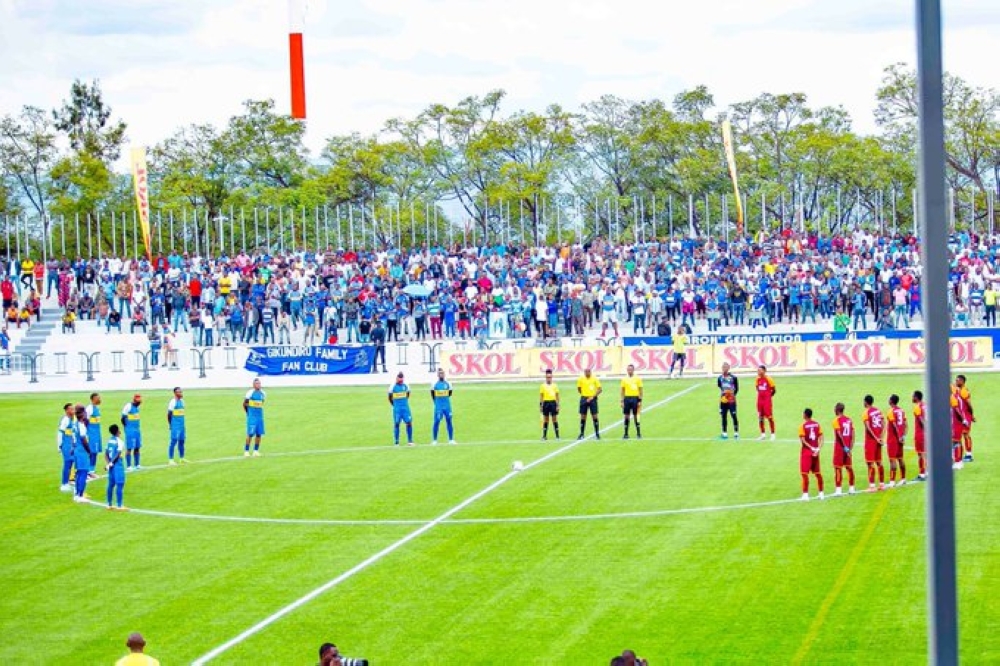 Rayon Sports and Police observe one minute of silence in honor of victims from disasters that hit the Western and Northern Province-courtesy