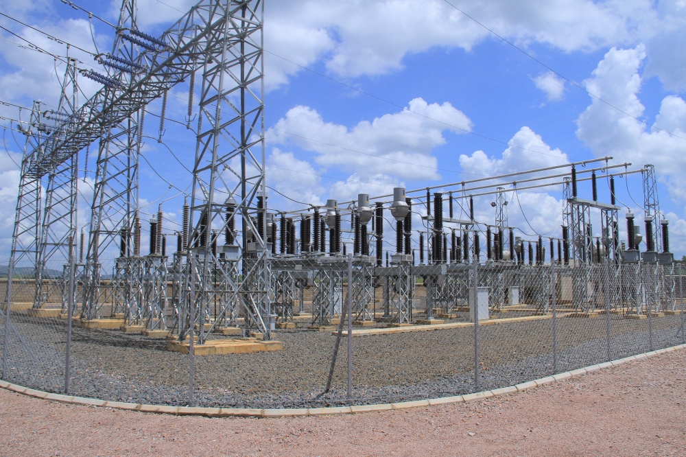 A view of Gabiro Substation in Gatsibo District. According to REG, Power trading between
Rwanda and Uganda could start soon. Photo: File.