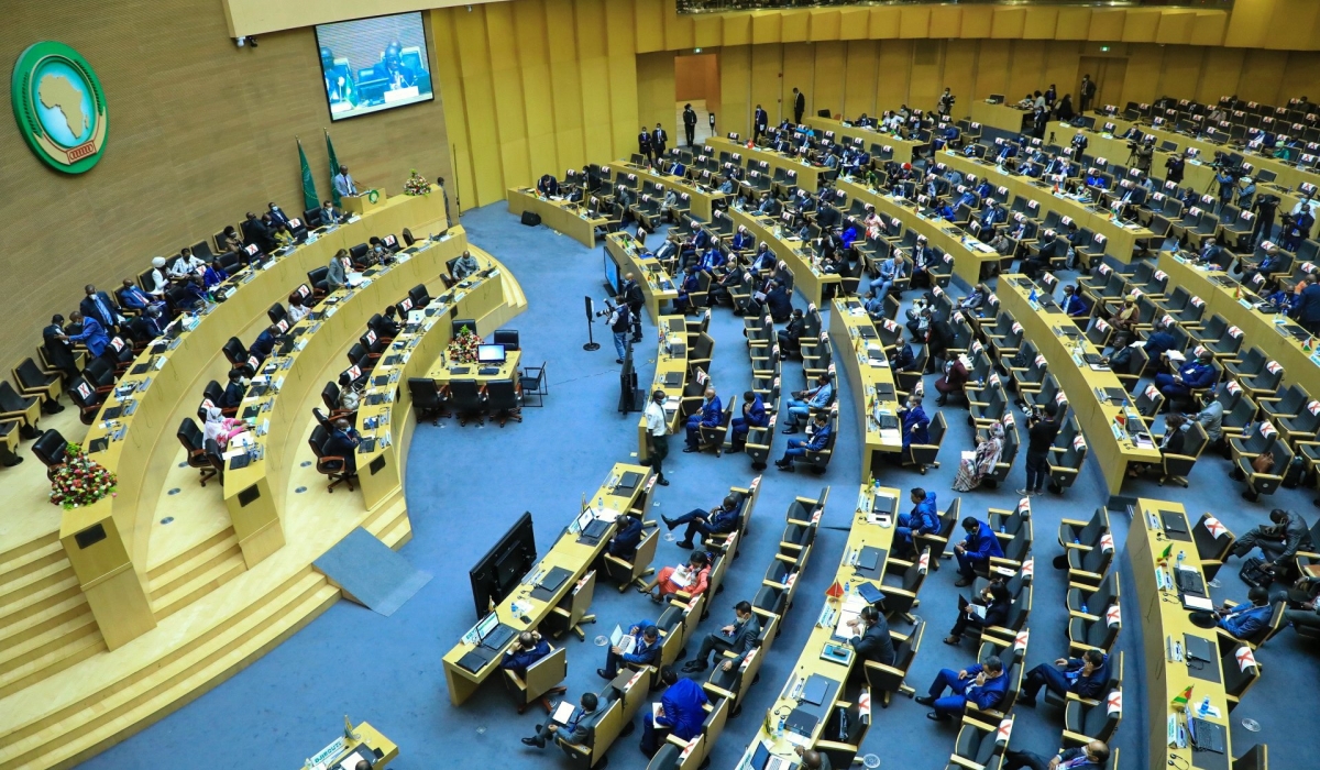 The African Union members during  its annual ordinary meetings from February 15, in Addis Ababa, Ethiopia.