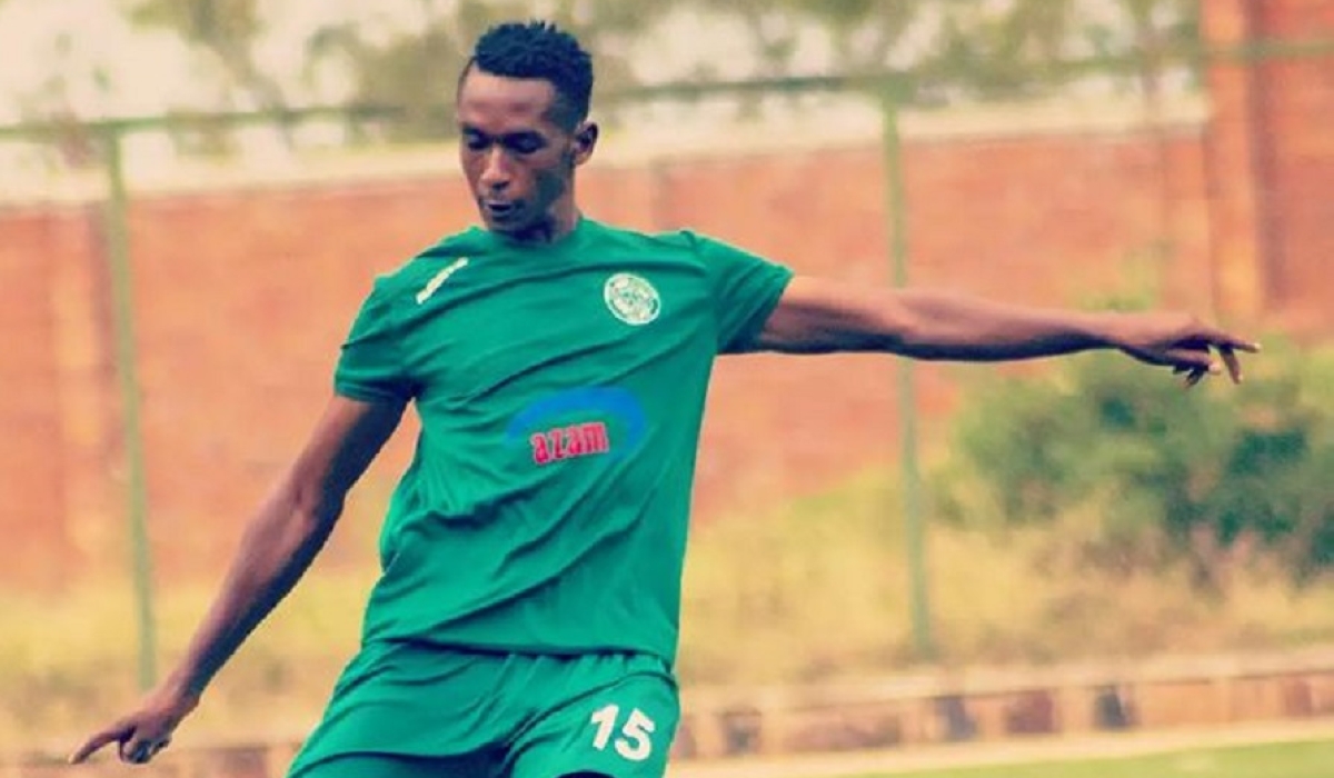 Rwamagana City defender Derrick Mutangana is expected to sign for Sunrise FC. Courtesy
