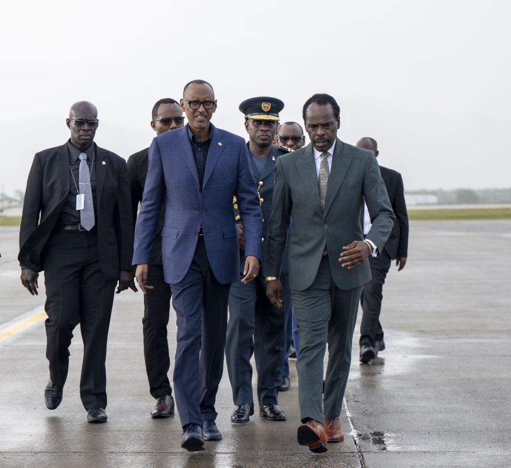 Kagame arrives in Trinidad and Tobago for Caribbean meet - KIGALI DAILY ...