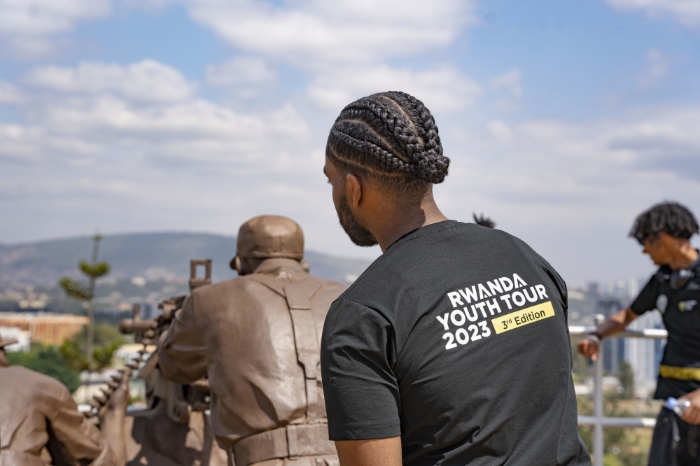 The youth also visited the Campaign Against Genocide Museum where they learned more about the liberation struggle and asked questions.