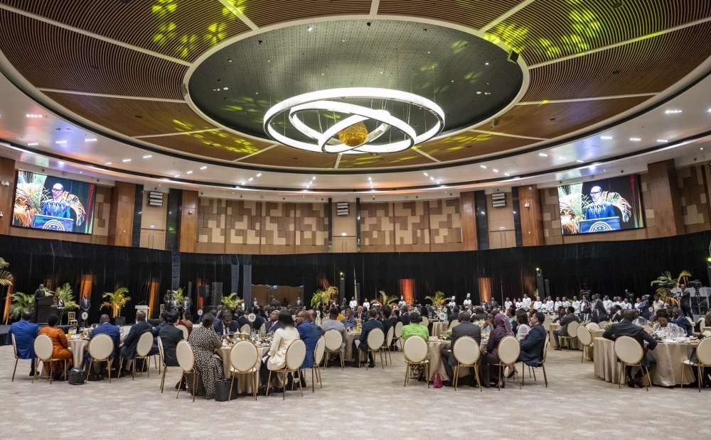 Several officials attending a State Banquet