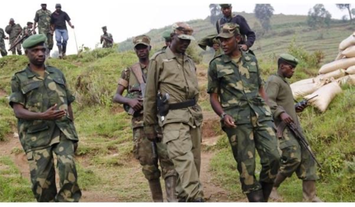 General Sultani Makenga, the commander of the M23 rebel group in Eastern DR Congo. File