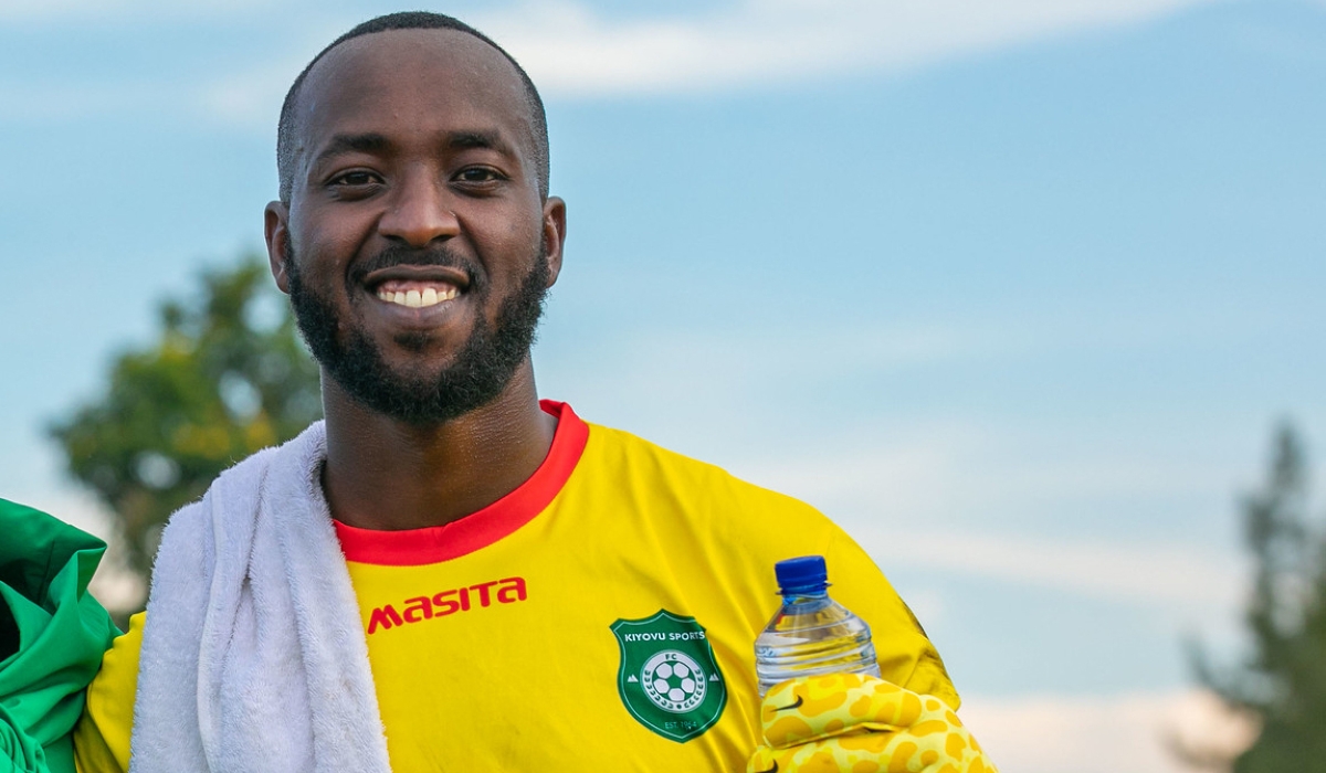 AS Kigali have signed goalkeeper Yves Kimenyi from Kiyovu SC. PHOTO BY OLIVIER MUGWIZA