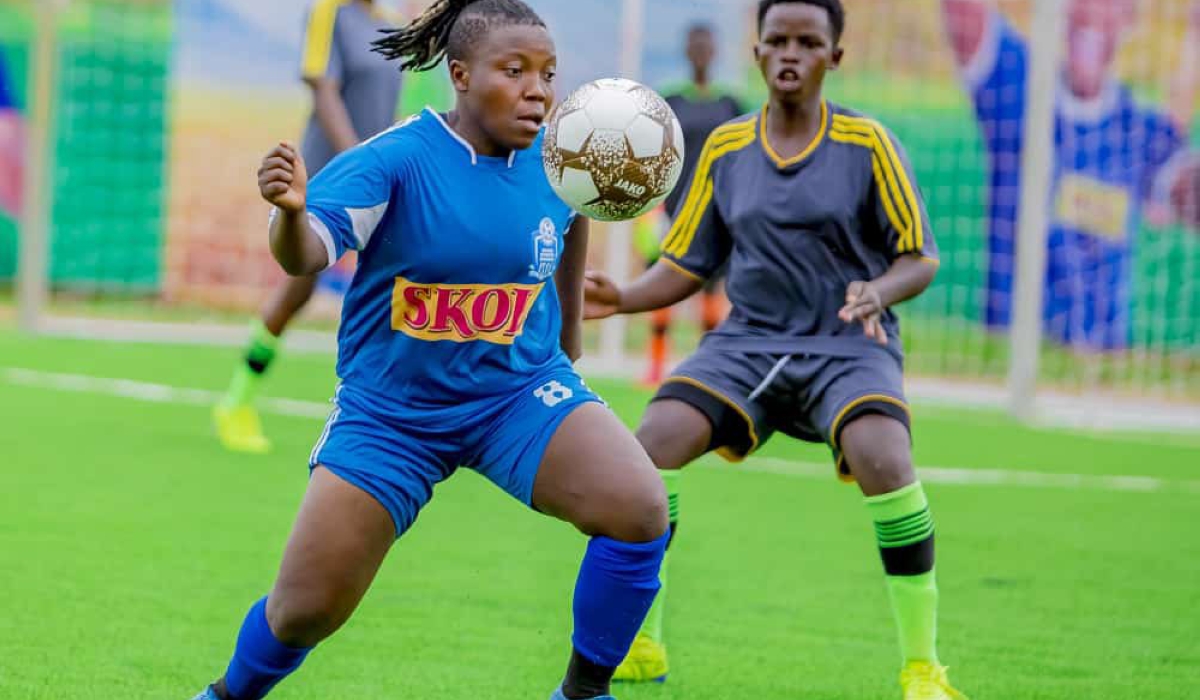 Rwanda international Florence Imanizabayo has completed her move to Ugandan women’s league champions Kampala Queens on a one-year deal. PHOTO BY CHRISTOPHE RENZAHO