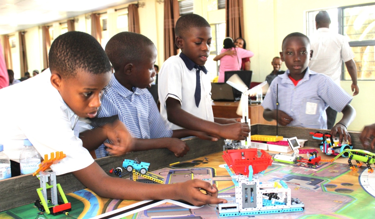 Pupils from 10 different schools showcase their coding and robotics skills learned during the summer camp held from July 17 to September 1.