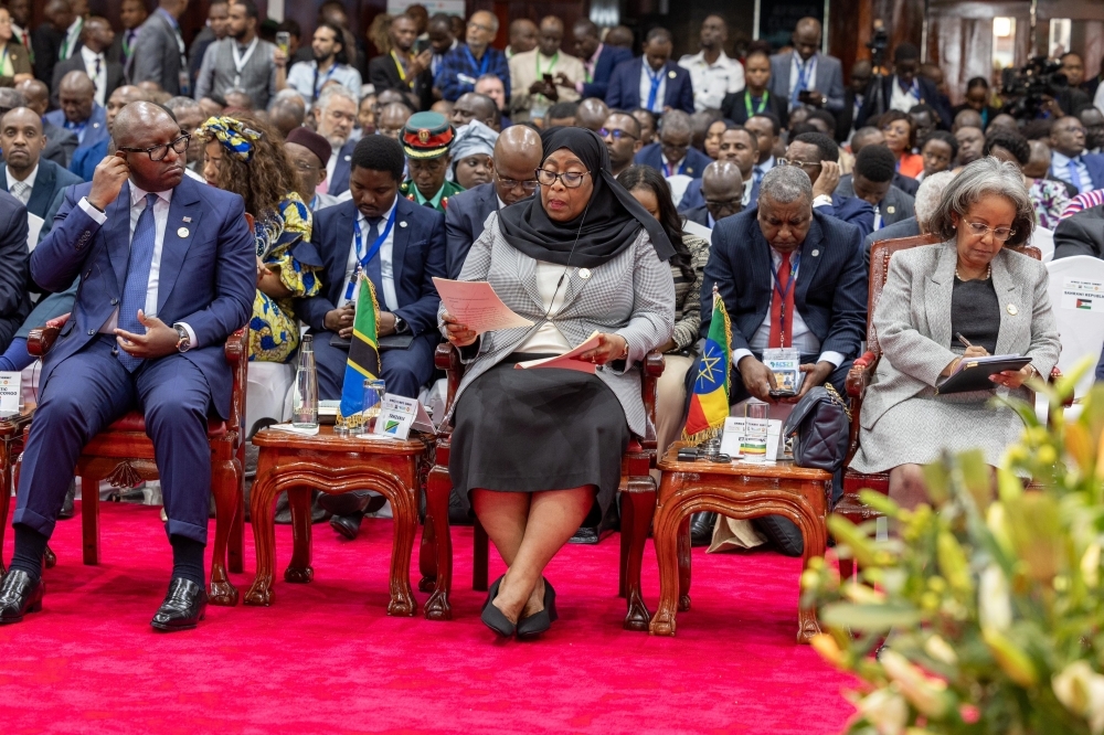 Heads of State and other delegates during the opening of  Africa Climate Summit in Nairobi on Tuesday, September 5. Courtesy