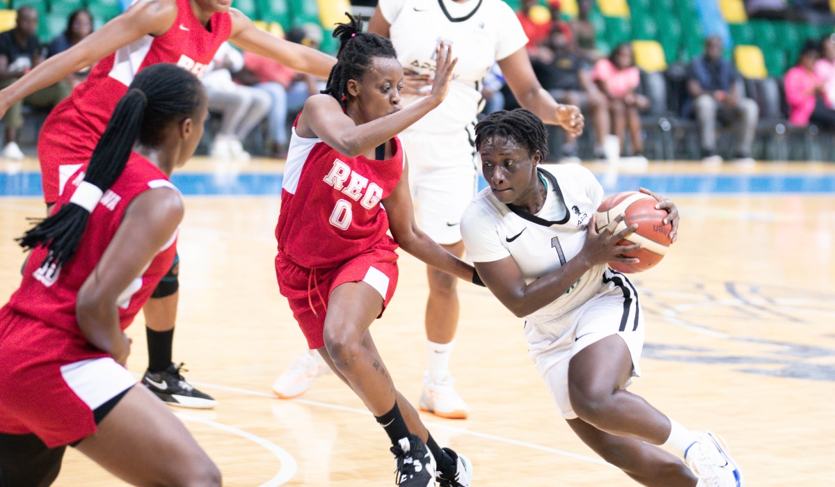 APR BBC and REG players during the game. Rwanda expects to be represented at the tournament by APR and REG, the teams that finished first and second, respectively, in the 2023 season. Dan Nsengiyumva