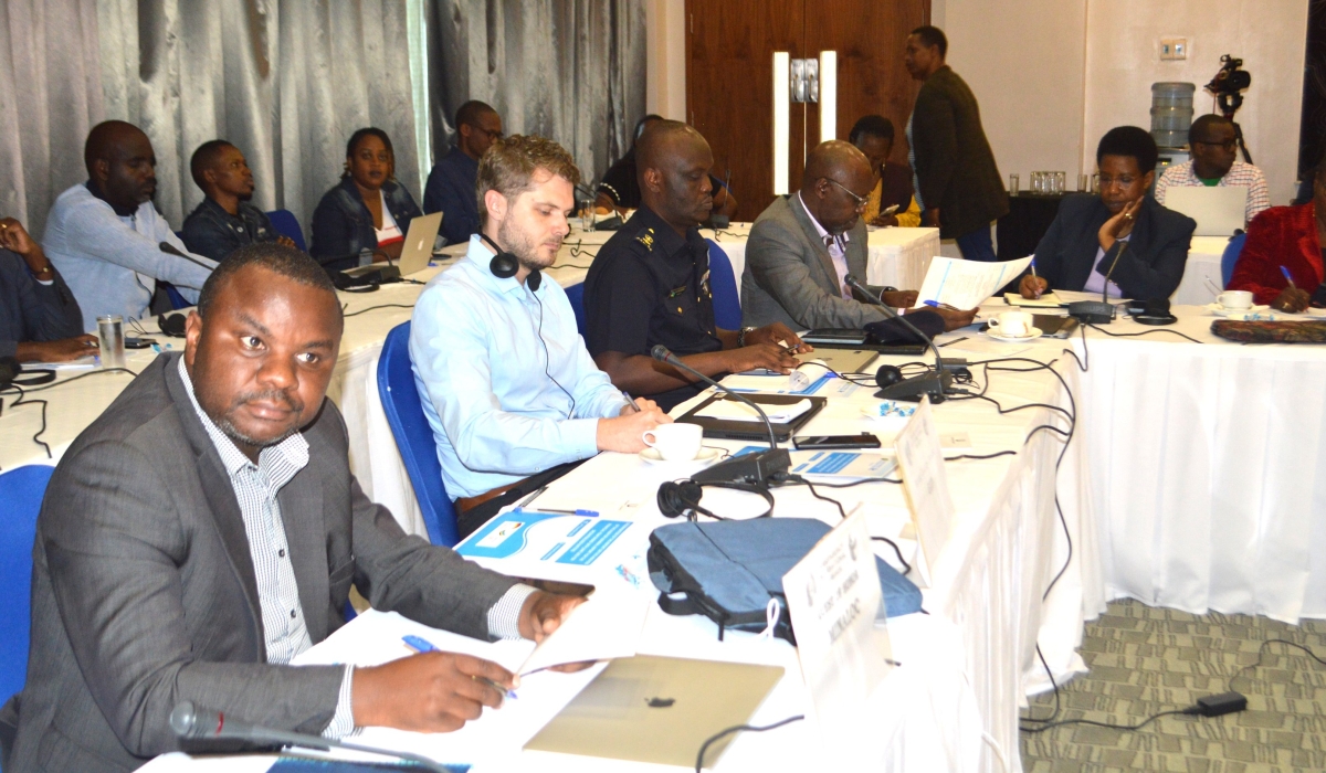 Delegates during the presentation of the report on Friday, November 24. Courtesy