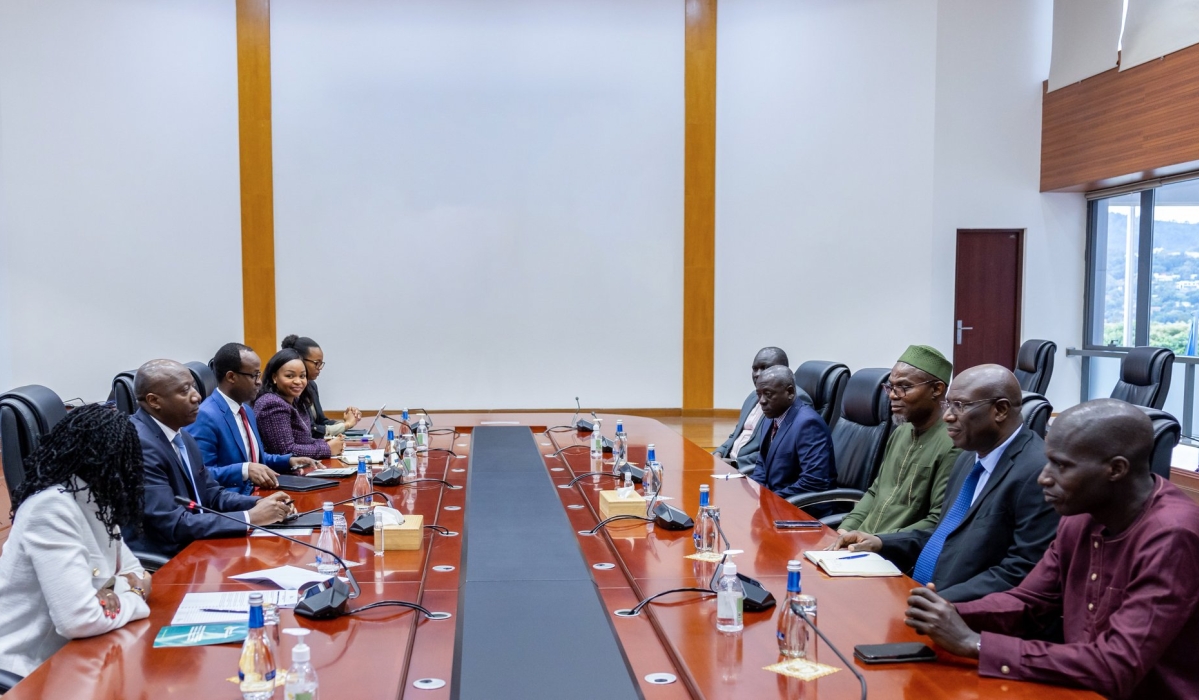 Prime Minister Edouard Ngirente held discussions with Gambia&#039;s Vice President, Muhammad Jallow, on Tuesday, November 28.