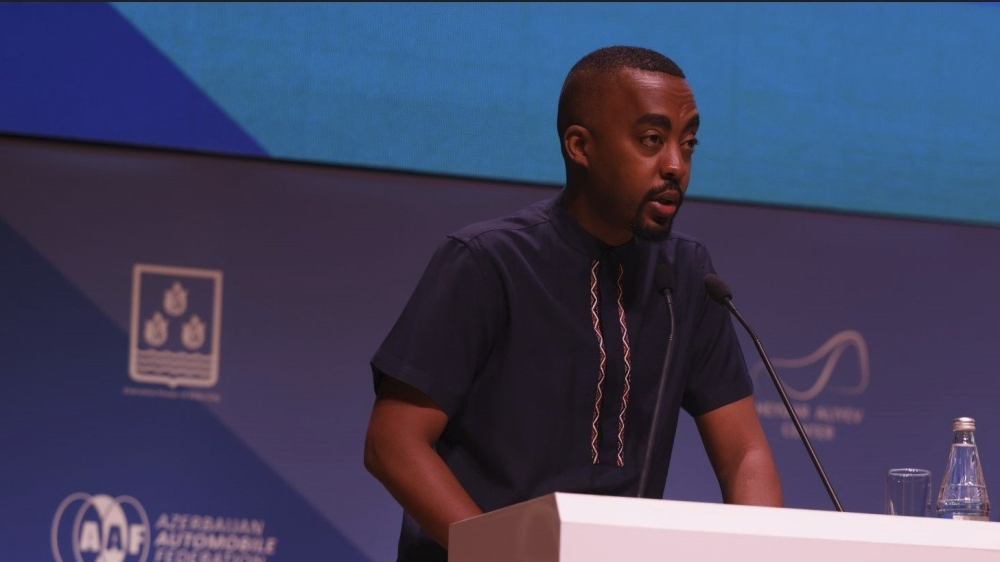 Rwanda Automobile Club Christian Gakwaya attended the 2023 FIA General Assembly in Baku, Azerbaijan, during which Kigali was confirmed as the host city for the 2024 General Assembly-Courtesy