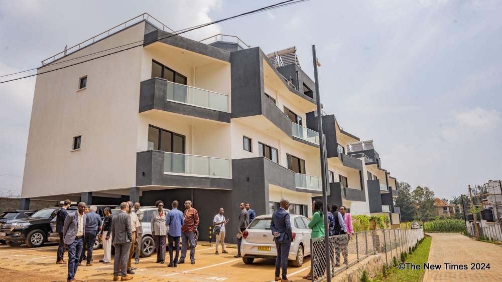 Imara Properties&#039;s newly completed housing units in Isange Estate Phase II,  that were handed over to to buyers  , on January 18, 2024. Emmanuel