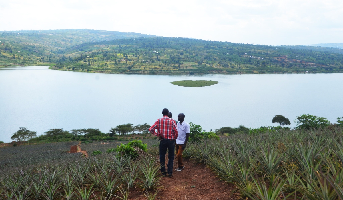 A section of Lake Mugesera in Eastern Province in which a tragic incident occurred when the overloaded wooden boat sank, drowning 40 passengers on board by midday on January 26. Photo by Sam Ngendahimana