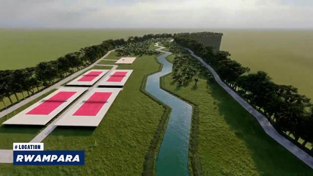 An artist&#039;s impression of Rwampara wetland that is expected to be rehabilitate. Courtesy