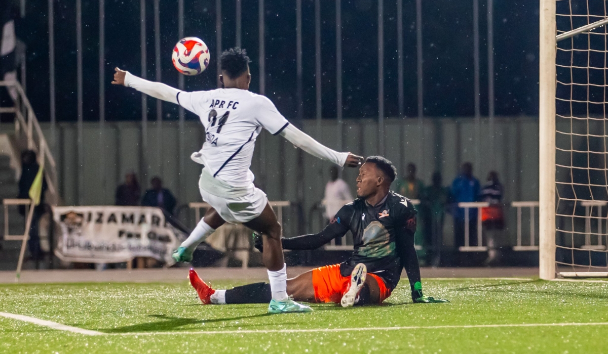 APR FC played a goalless draw against Gasogi United at Kigali Pele stadium. Courtesy