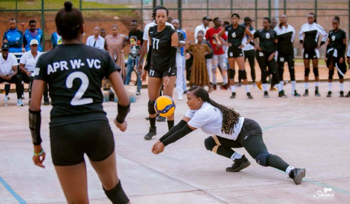 APR women Volleyball Club booked their place in the semifinals of Kayumba Memorial Tournament. Courtesy