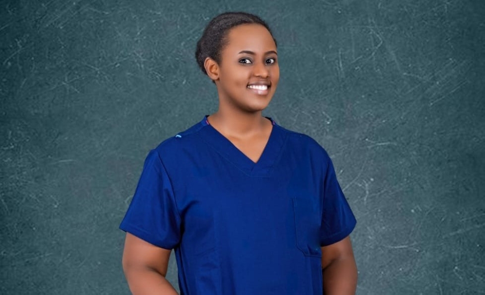 Dr Inyange is a neurosurgeon at the Kigali University Teaching Hospital (CHUK). Courtesy photo.