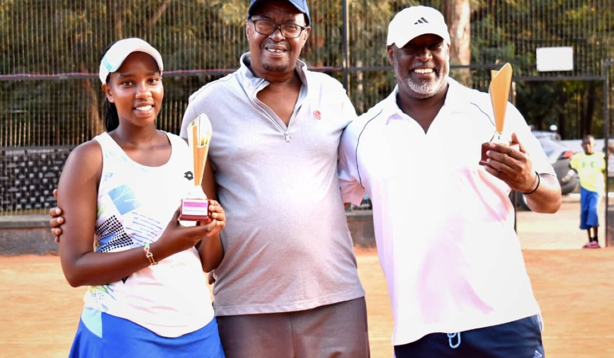 Carine Nishimwe emerged triumphant in the 2024 Women&#039;s day tennis tournament, held at Kigali Ecology Tennis Club from March 15-17. Courtesy