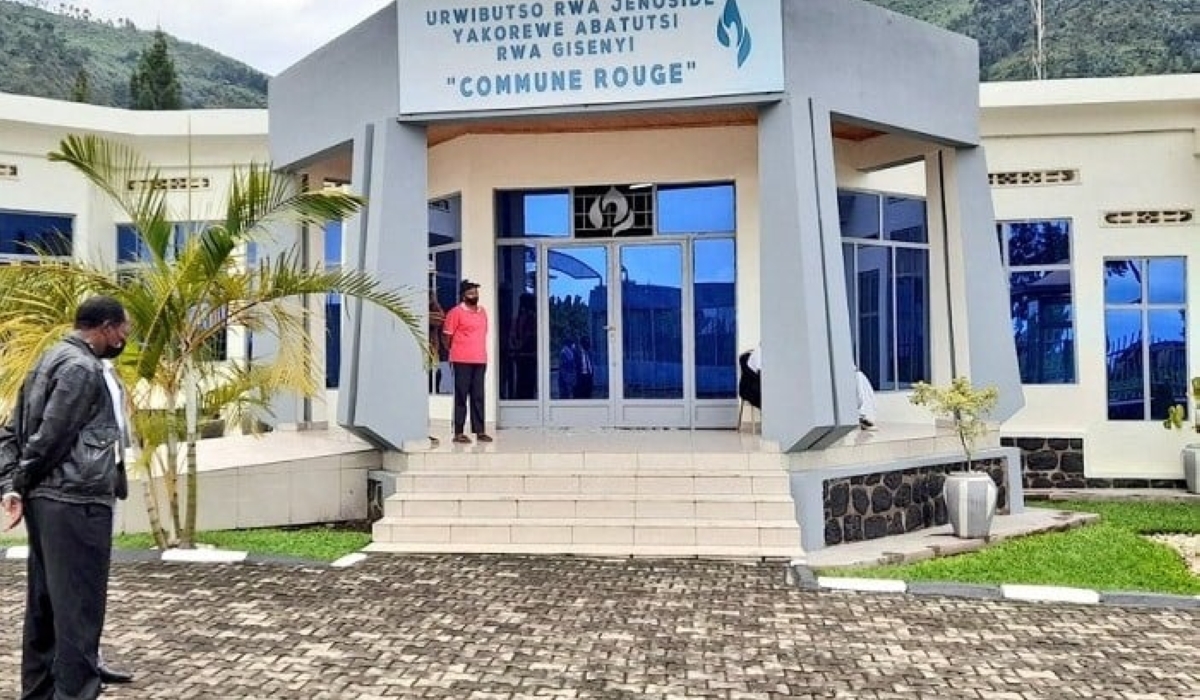 Gisenyi Genocide Memorial at ‘Commune Rouge’ in Rubavu District. On April 30, 1994, many Tutsi were killed at this site after they had been tricked to come out of their hiding places. Photo: Courtesy.