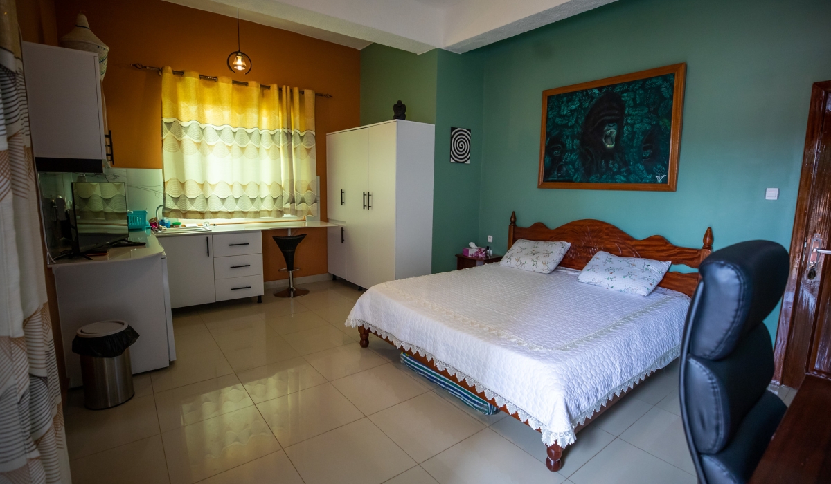 Inside view of a room in an appartment Kigali. Photo by Olivier Mugwiza