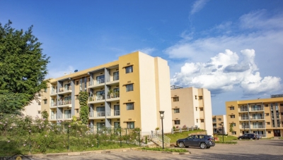 Some housing blocks at Vision City apartments in Kagugu, Kigali. Rwanda Development Bank’s latest annual report shows that real estate was one of the top sectors attracting investments in 2023. Photo: Courtesy