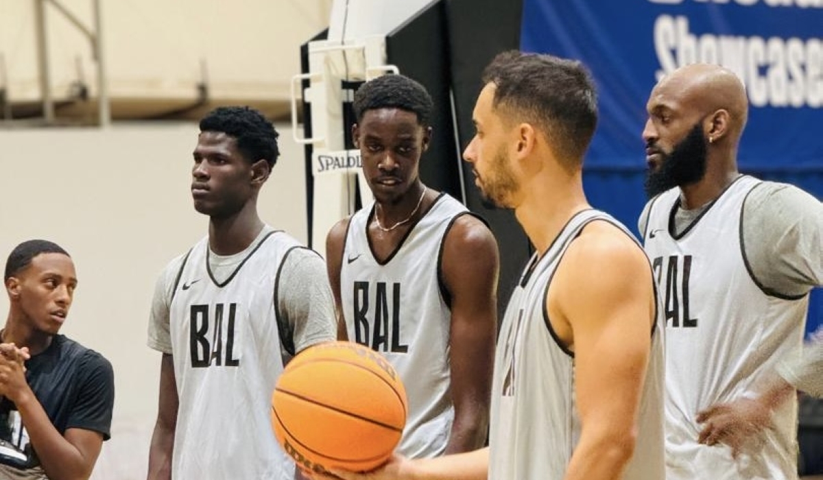 APR players in a training session in Saly, Senegal on Friday, May 3 ahead of the BAL Sahara Conference that tips off on Saturday, May 4.