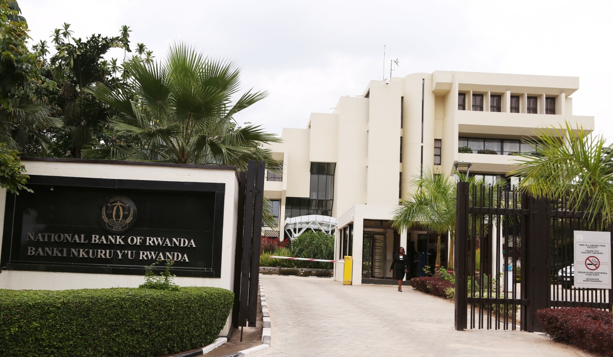 The Central Bank of Rwanda headquarters  in Kigali. Photo by Sam Ngendahimana 