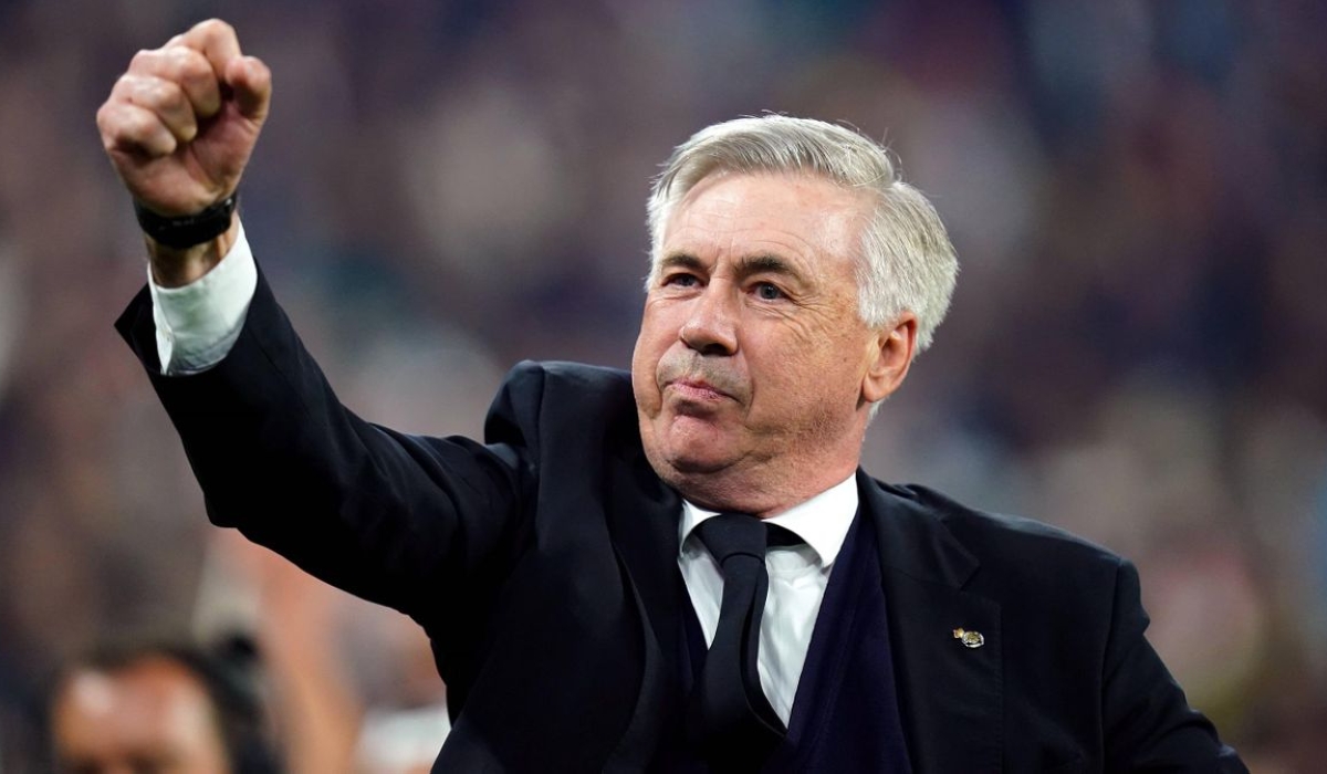 Real Madrid coach Carlo Ancelotti