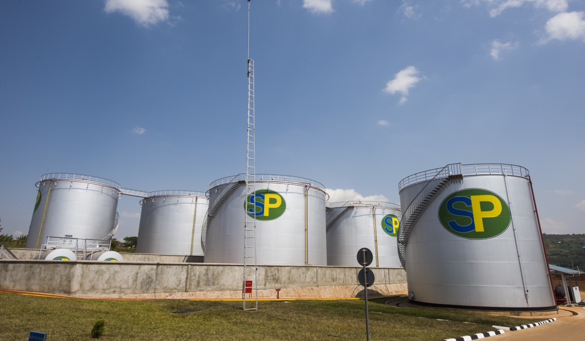 A view of SP Rusororo Fuel Depot in Gasabo District Rwanda says it has designated a total of 80 hectares of land to rally the private sector investments into constructing bulk petroleum storage facilities. File