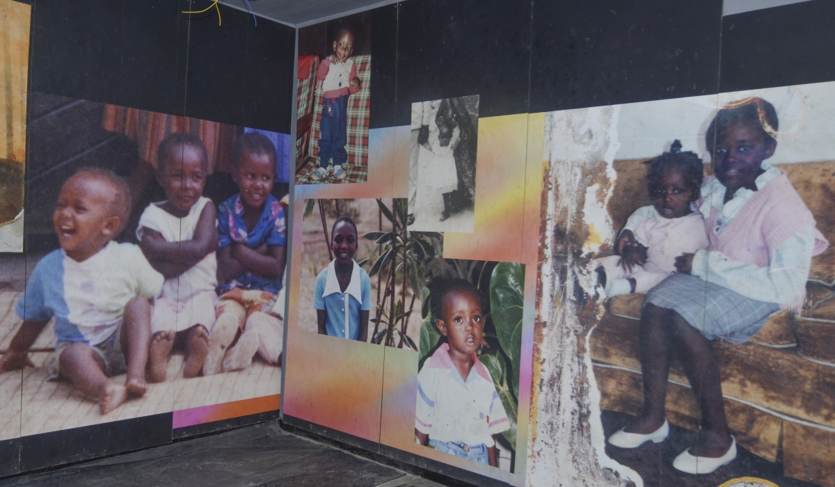 Young children who were killed in Nyamagabe, former Zone Turquoise during the Genocide against the Tutsi. Photo by Sam Ngendahimana