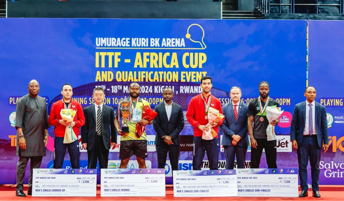 Kigali played host to two International Table Tennis Federation (ITTF) tournaments. The first, ITTF Africa Cup 2024 tourney from May 12 to 14. The second, the African Olympic Qualification Tournament from May 16 to 18.