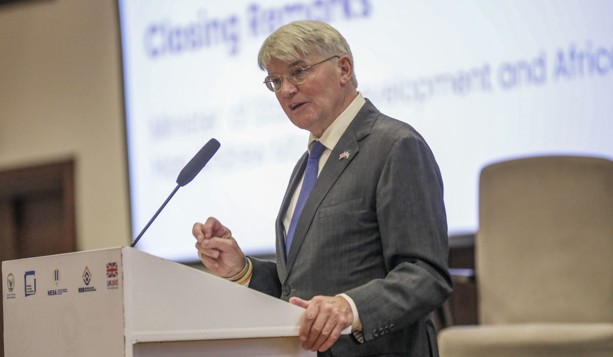 UK’s Deputy Foreign Secretary and Minister for Development and Africa, Andrew Mitchell. File