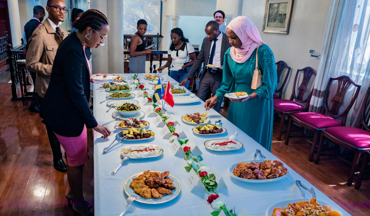The Turkish Cuisine Week was hosted for the first time in Rwanda at the Ambassador&#039;s residence in Kigali on Thursday, May 23. Photos by Craish Bahizi