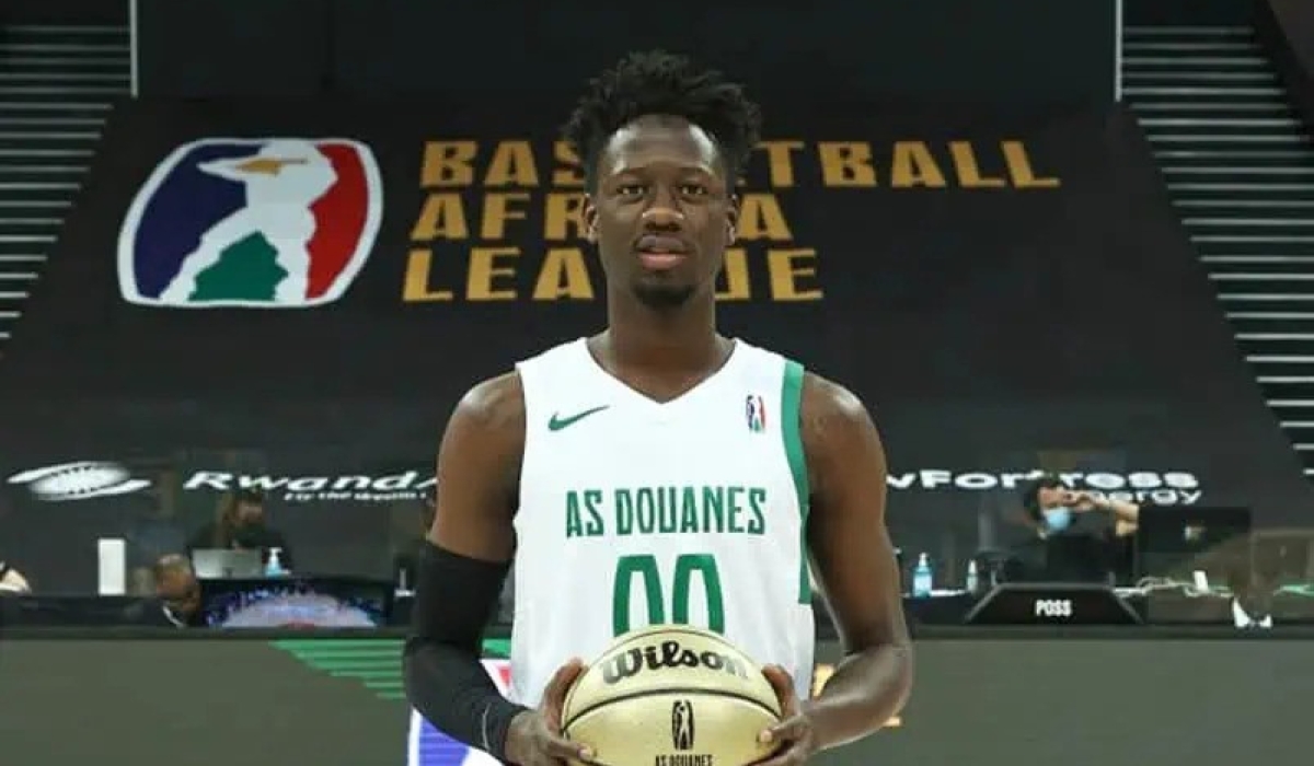 AS Douanes’ guard and captain Alkaly Ndour will be given the 2024 BAL Ubuntu Trophy during an on-court ceremony at BK Arena Saturday, May 25. Courtesy