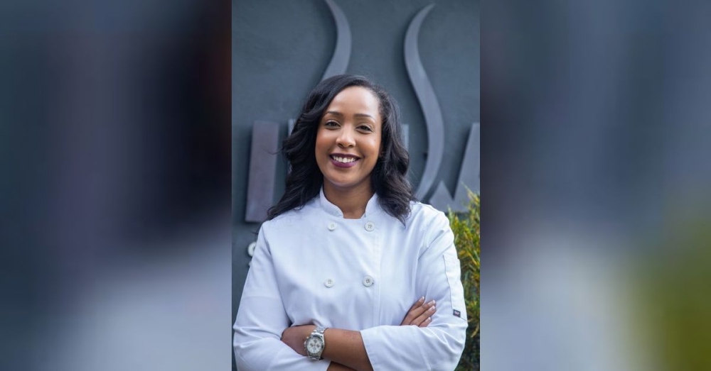 Ethiopian-Rwandan chef and entrepreneur Nicole Ansoni